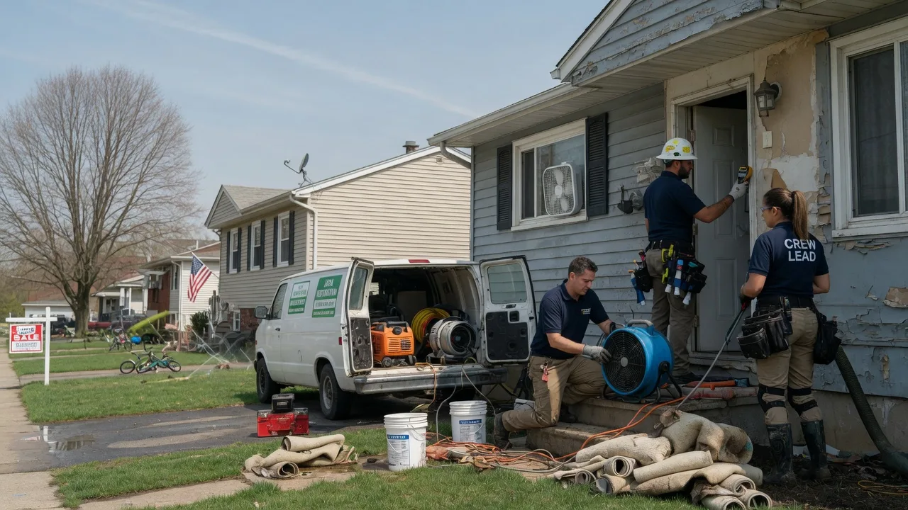 Flood Cleanup in Granville, OH near me